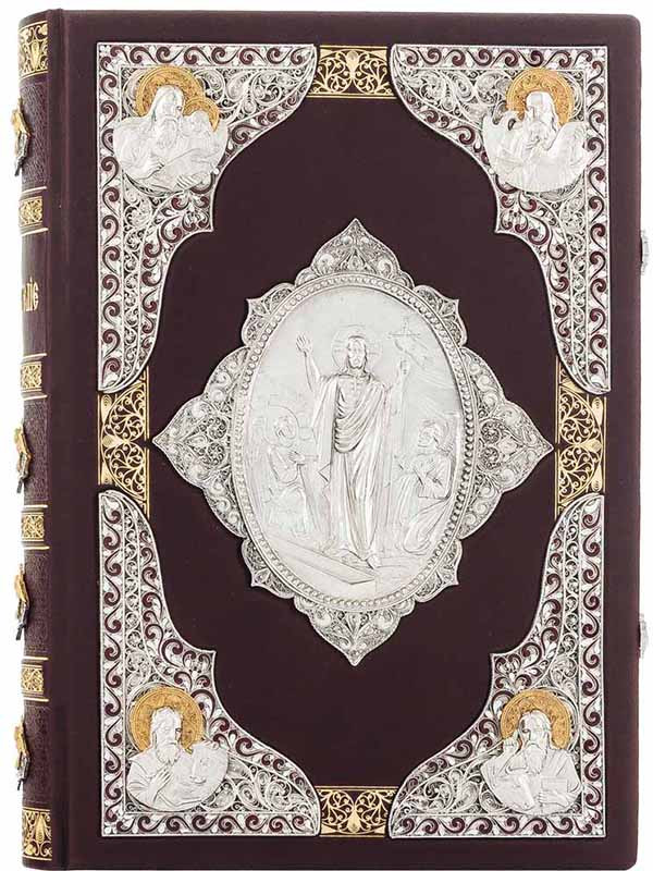 Подарункова книга у шкірі «Святе Євангеліє» фото 1 &mdash; ElitPodarok