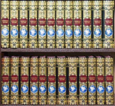 Библиотека классики в 24 томах в кожаном переплете — ElitPodarok