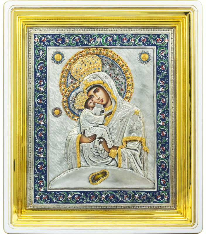 Эксклюзивная Икона «Богоматерь Почаевская» фото 1 — ElitPodarok