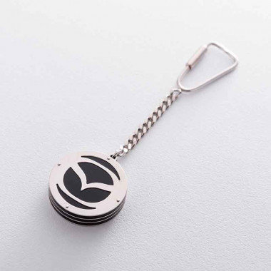 Брелок срібний для авто «Mazda / Мазда» 10039 — ElitPodarok