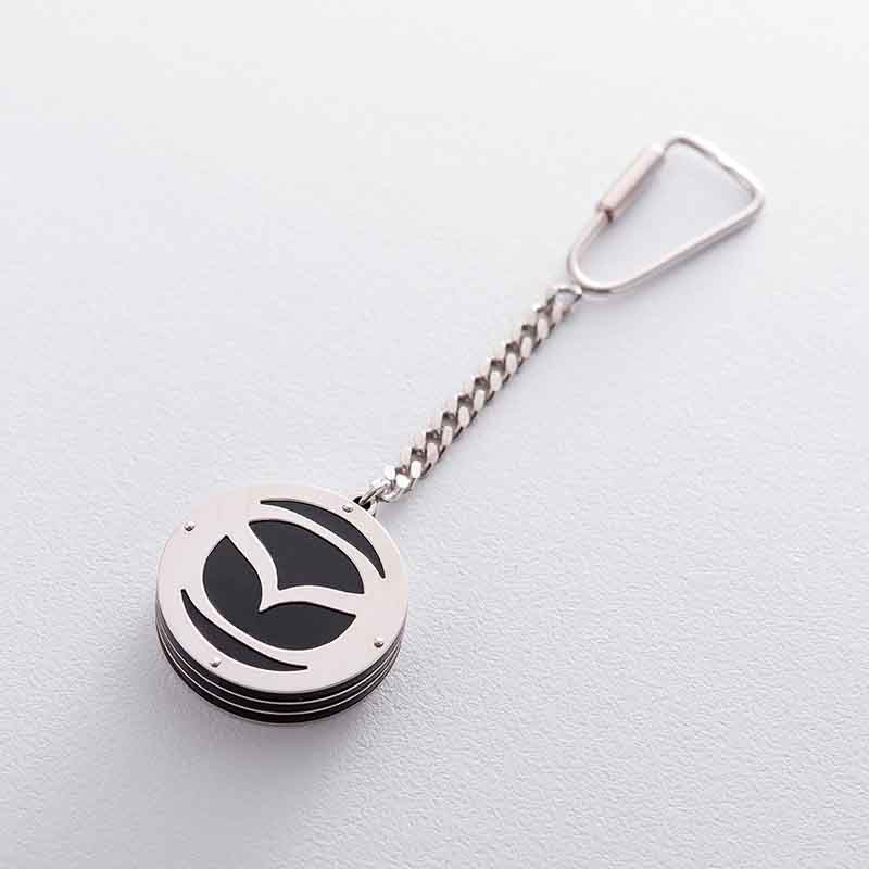 Брелок срібний для авто «Mazda / Мазда» 10039 фото 1 — ElitPodarok