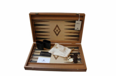 Нарды &quot;Manopoulos&quot;, греческий орех, дуб, орехово-черный — ElitPodarok