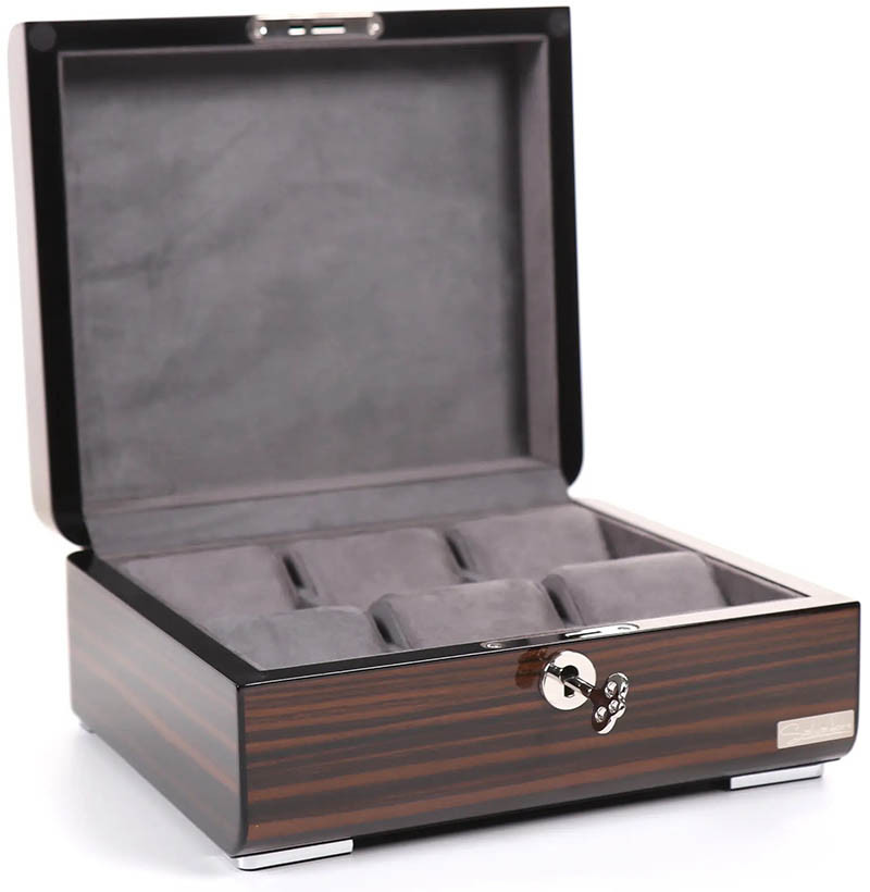 Шкатулка для хранения часов Salvadore WB/2432/6.EB фото 1 — ElitPodarok