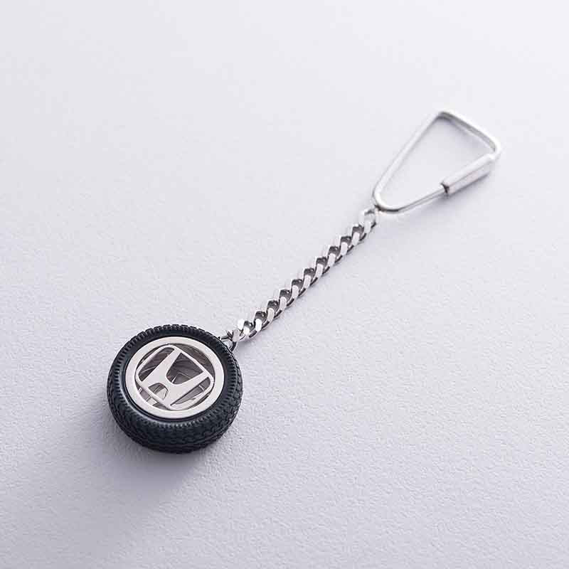 Брелок автомобільний із срібла «Honda / Хонда» 10056 фото 1 — ElitPodarok
