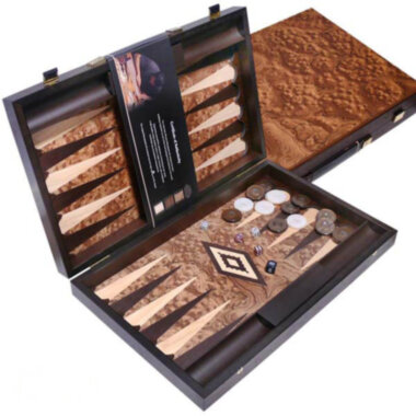 Нарды &quot;Manopoulos&quot;, орех, дуб, коричневый перламутр — ElitPodarok