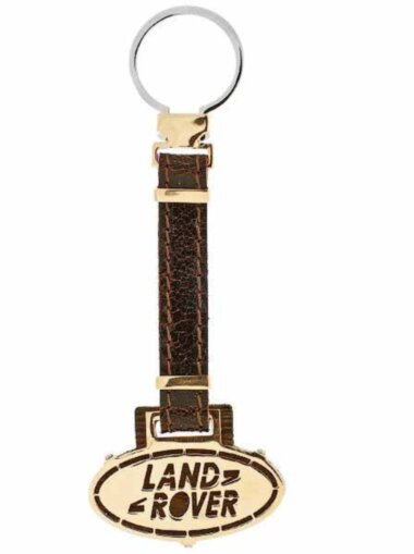 Золотой автомобильный брелок LandRover — ElitPodarok