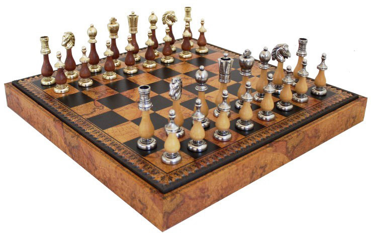Шахматы, нарды и шашки Italfama Staunton 142MW+222MAP фото 1 — ElitPodarok
