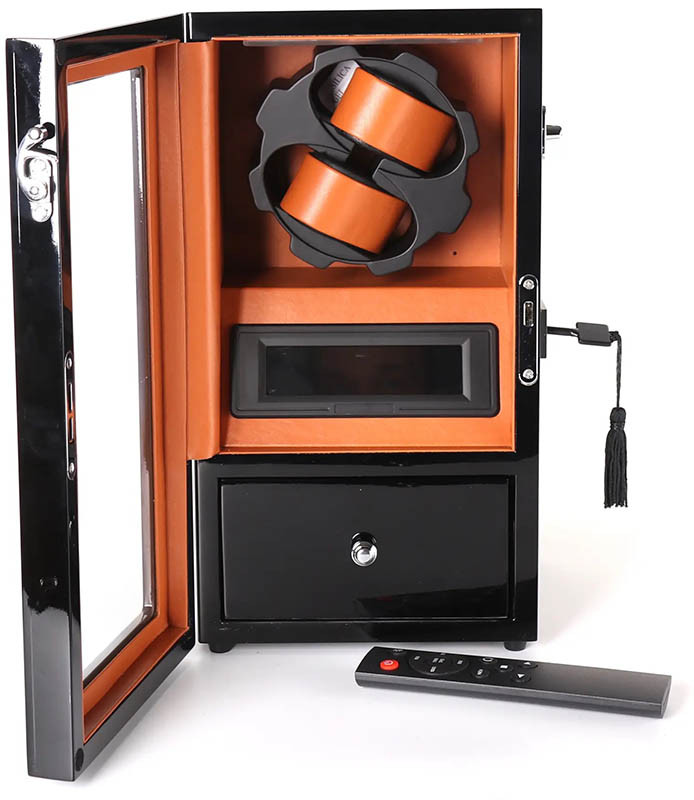 Шкатулка для подзавода часов Salvadore X-2/01-BBR фото 1 — ElitPodarok