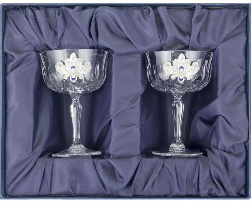 Набір келихів «Срібна рапсодія» фото 1 — ElitPodarok