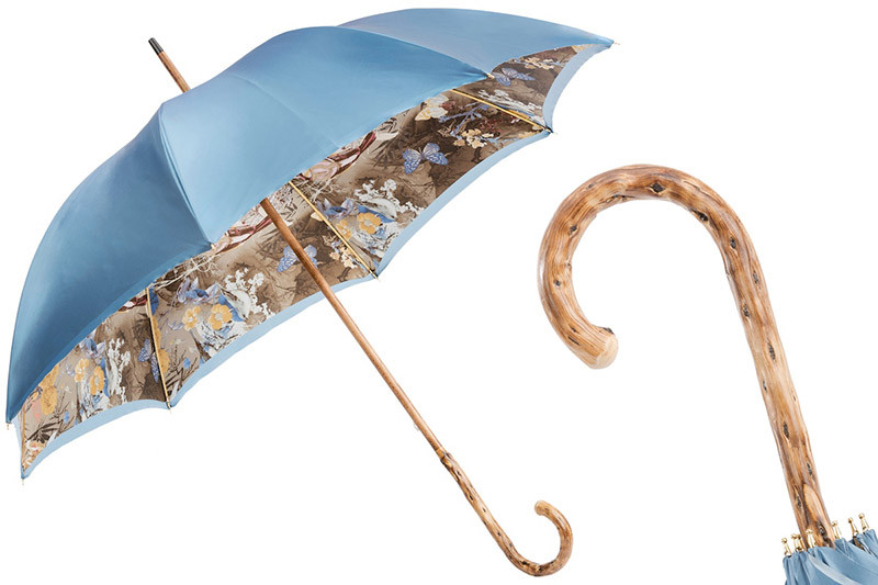 Парасолька-тростина NATURE UMBRELLA WITH GORSE WOOD від PASOTTI фото 1 — ElitPodarok