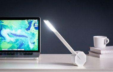 Світильник «OCTAGON ONE» Gingko на 4 рівні освітлення, білий — ElitPodarok