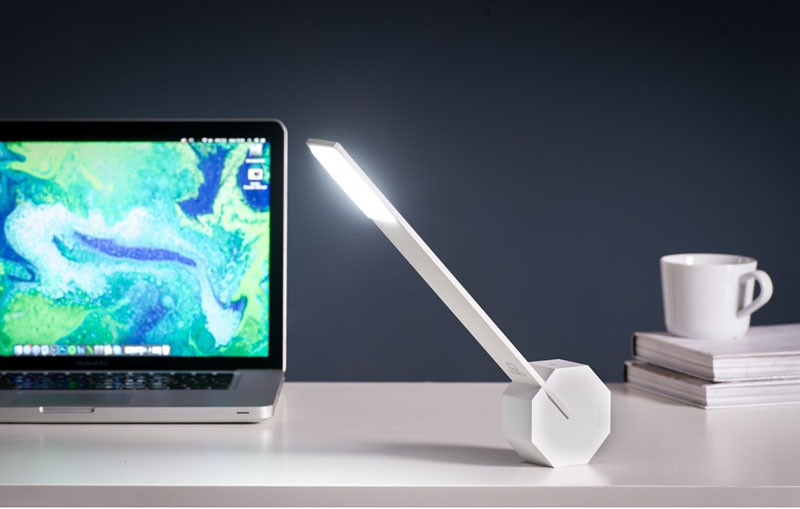 Світильник «OCTAGON ONE» Gingko на 4 рівні освітлення, білий фото 1 — ElitPodarok