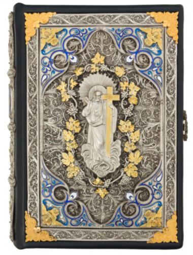 Книга «Библия» в кожаном переплете — ElitPodarok