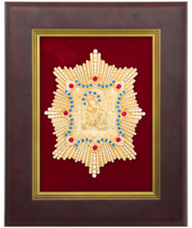 Ікона "Богоматір Почаївська у зірці" — ElitPodarok