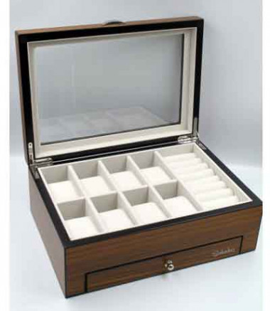 Шкатулка для хранения часов и украшений Salvadore WB/2271/8.Z.JW — ElitPodarok
