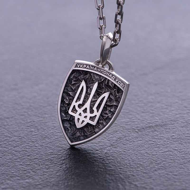 Украшение «Герб України - Тризуб. Україна понад усе. Отче наш» фото 1 — ElitPodarok