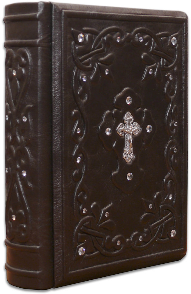 Кожаная книга «Святое Евангелие» фото 1 — ElitPodarok