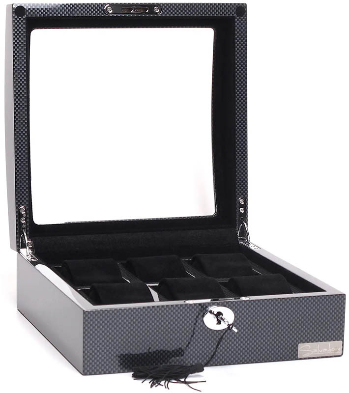Шкатулка для хранения часов Salvadore WB3035-6CAB фото 1 — ElitPodarok