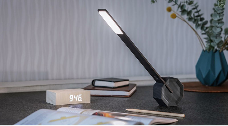 Светильник «‎‎OCTAGON ONE» Gingko на 4 уровня освещения, черный фото 1 — ElitPodarok