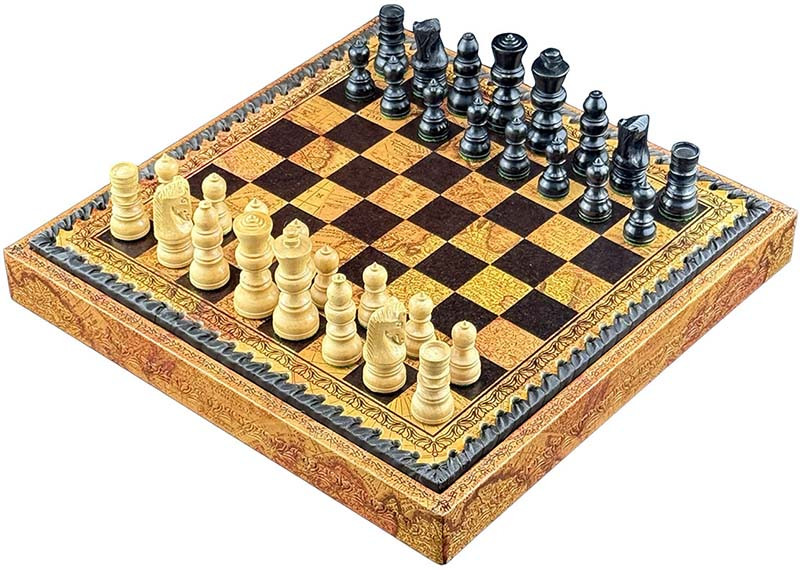 Шахи Italfama Palisandro Dorato G1500N+218MAP фото 1 &mdash; ElitPodarok