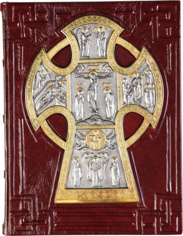 Книга «Євангельські історії» у шкіряній обкладинці — ElitPodarok