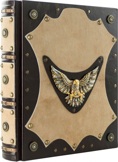 Шкіряна книга «Полювання» Курт Блюхель — ElitPodarok