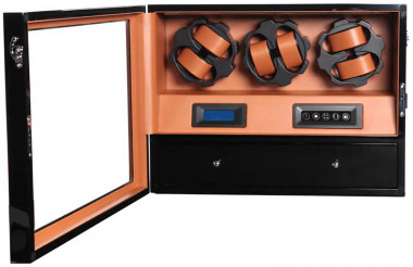 Шкатулка для подзавода часов Salvadore X-2/03-BBR — ElitPodarok