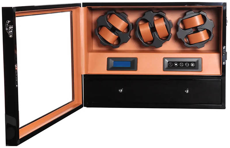 Шкатулка для подзавода часов Salvadore X-2/03-BBR фото 1 — ElitPodarok