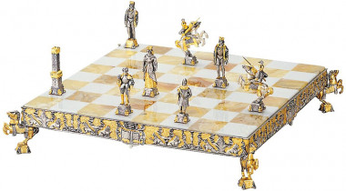 Шахи Italfama з бронзи та оніксу K801CS — ElitPodarok