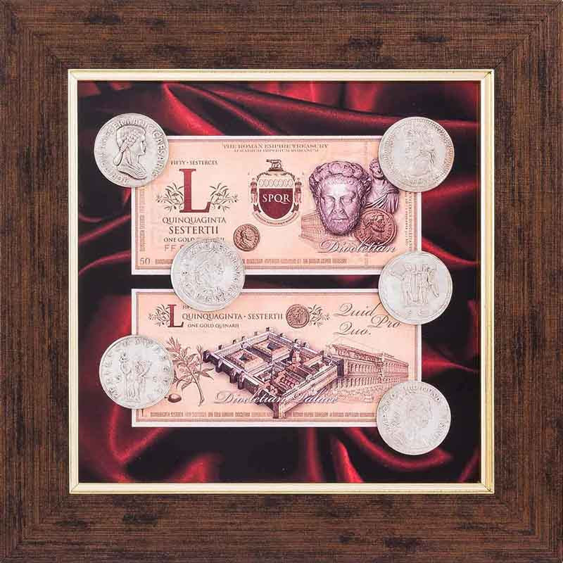 Подарунок «Гроші світу. Стародавній Рим» фото 1 — ElitPodarok