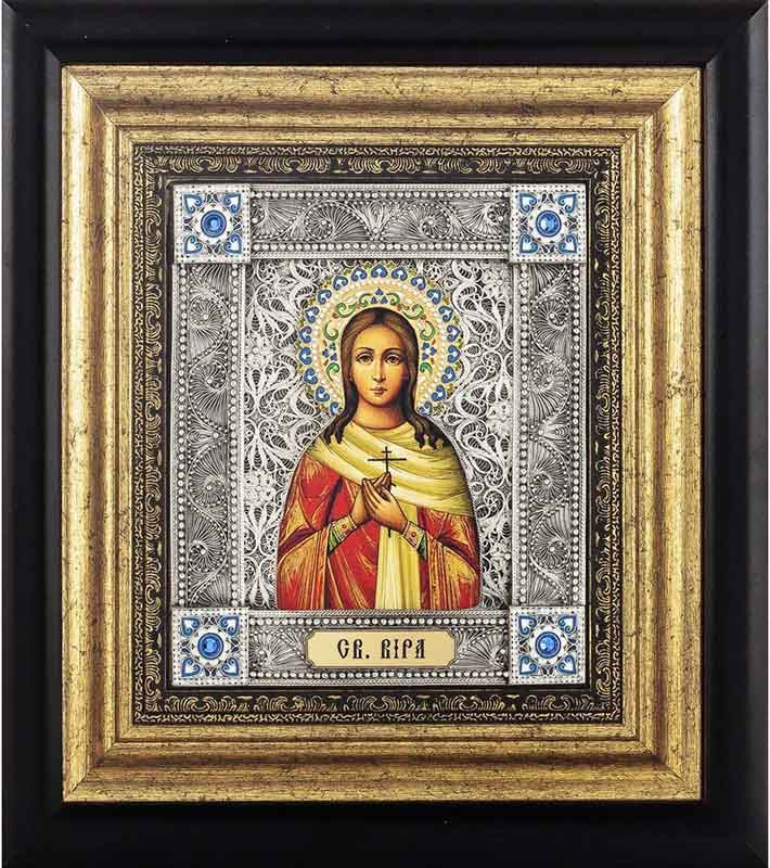 Икона «Святая мученица Вера» фото 1 &mdash; ElitPodarok