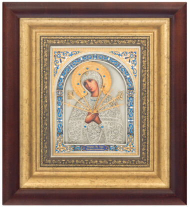 Ікона "Богородиця Семистрільна" — ElitPodarok