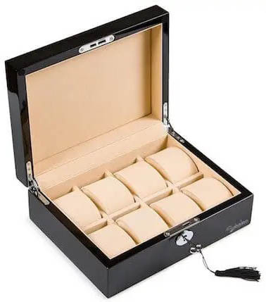 Шкатулка для хранения часов Salvadore 803-8BC фото 1 — ElitPodarok