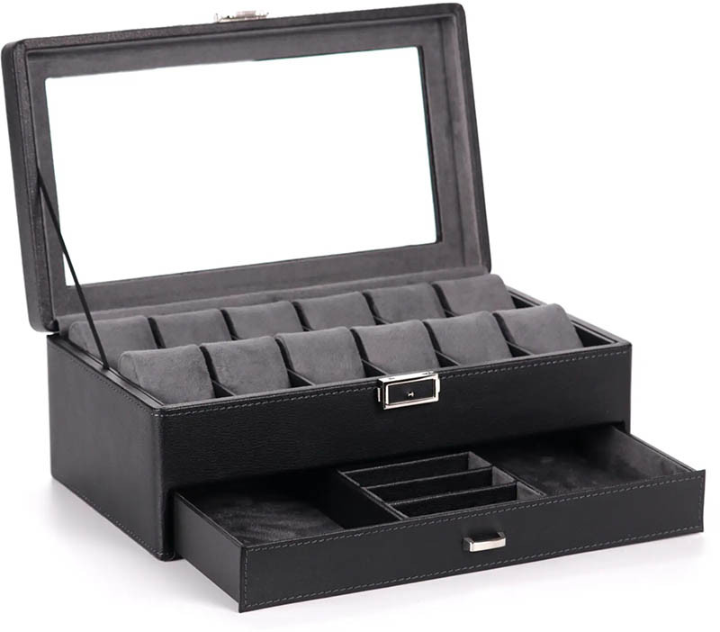 Шкатулка Salvadore для хранения часов и украшений CR/154/12W.JW.BG фото 1 — ElitPodarok