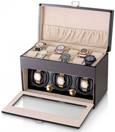 Скринька Rothenschild для підзаводу годинників RS-3+12EC — ElitPodarok