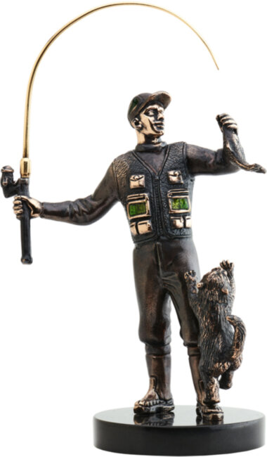 Скульптура «Рыбак» — ElitPodarok