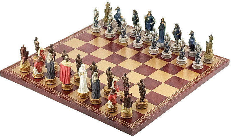 Шахматы Italfama King Arthur R75139+202GR фото 1 &mdash; ElitPodarok