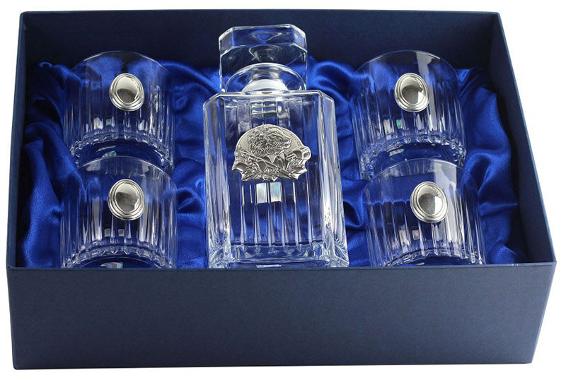Набір для віскі "Директорський квінта" від Boss Crystal фото 1 — ElitPodarok