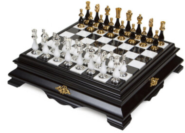 Шахматы Italfama Классика 154GSBN+CUPP77N — ElitPodarok