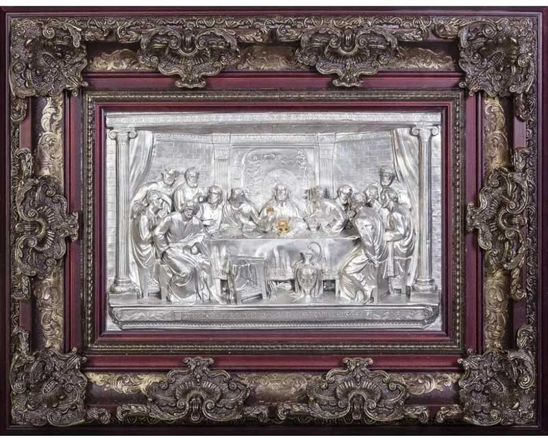 Подарочное панно-икона «‎Тайная вечеря» фото 1 — ElitPodarok