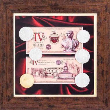 Подарок «Деньги мира. Римский сестерций» — ElitPodarok