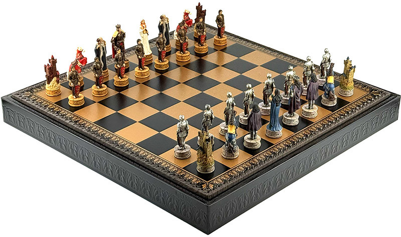 Шахматы Italfama King Arthur R75139+222GN фото 1 &mdash; ElitPodarok