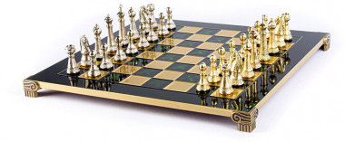 Шахматы Manopoulos «‎Стаунтон»‎ S33GRE — ElitPodarok