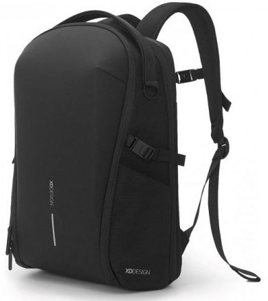 Рюкзак «Bobby BIZZ BUSINESS» захист від крадіжок, порізів, чорний фото 1 — ElitPodarok