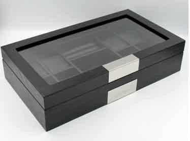 Шкатулка для хранения часов Salvadore WB/2353/8.BL.JW фото 1 — ElitPodarok