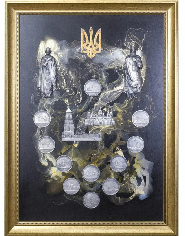 Картина «Велич Київської Русі» в эксклюзивном исполнении фото 1 — ElitPodarok