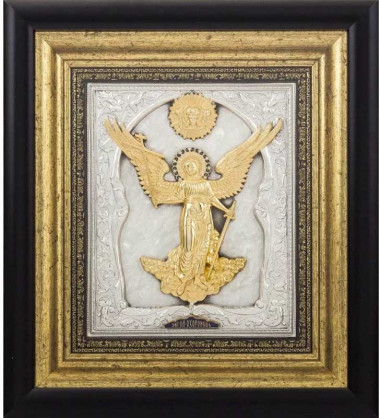 Икона с позолотой «Ангел Хранитель» — ElitPodarok