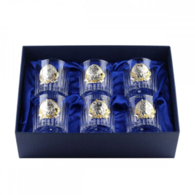 Набір кришталевих стаканів "Келихи лідера" від Boss Crystal — ElitPodarok