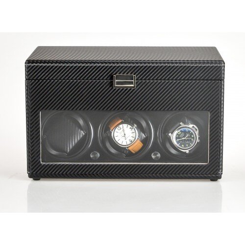 Шкатулка Salvadore для подзавода 3 часов 3/12BL 3x3 12+ фото 1 — ElitPodarok