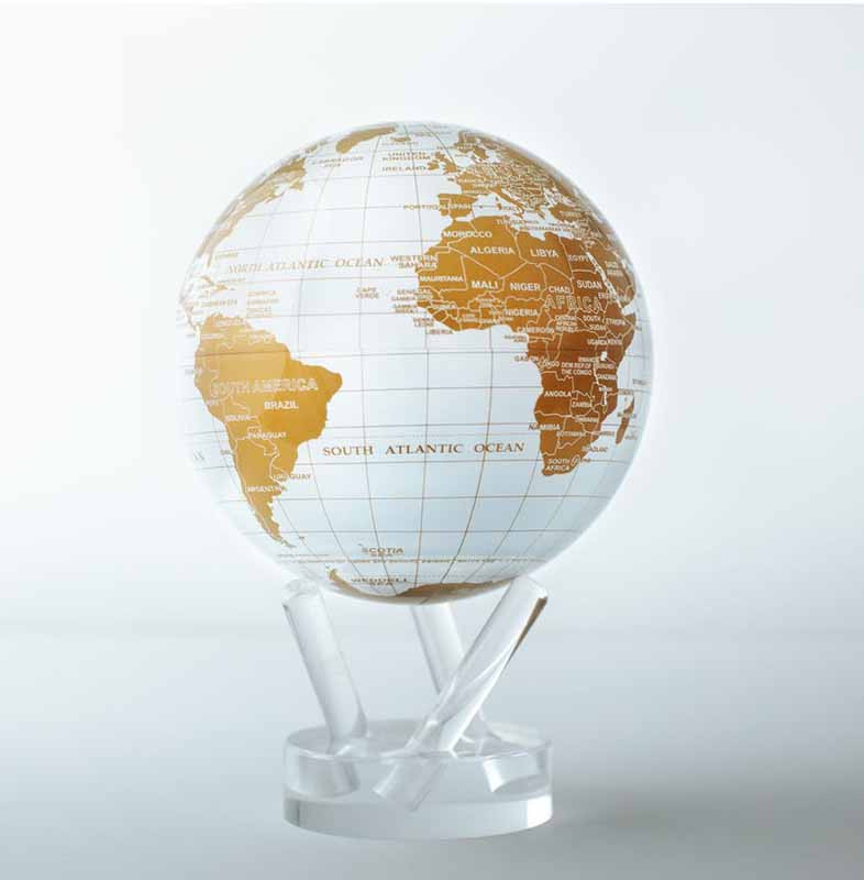 Гіро-глобус від Solar Globe Mova Політична мапа світу, 11,4 см фото 1 — ElitPodarok